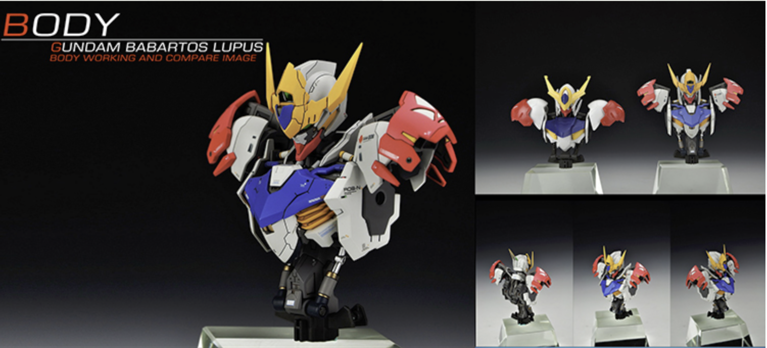 Extreme Squad 1/100 Gundam Barbatos Lupus Conversion Kit (1st Edition)
