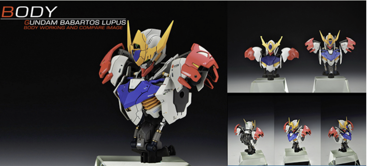 Extreme Squad 1/100 Gundam Barbatos Lupus Conversion Kit (1st Edition)