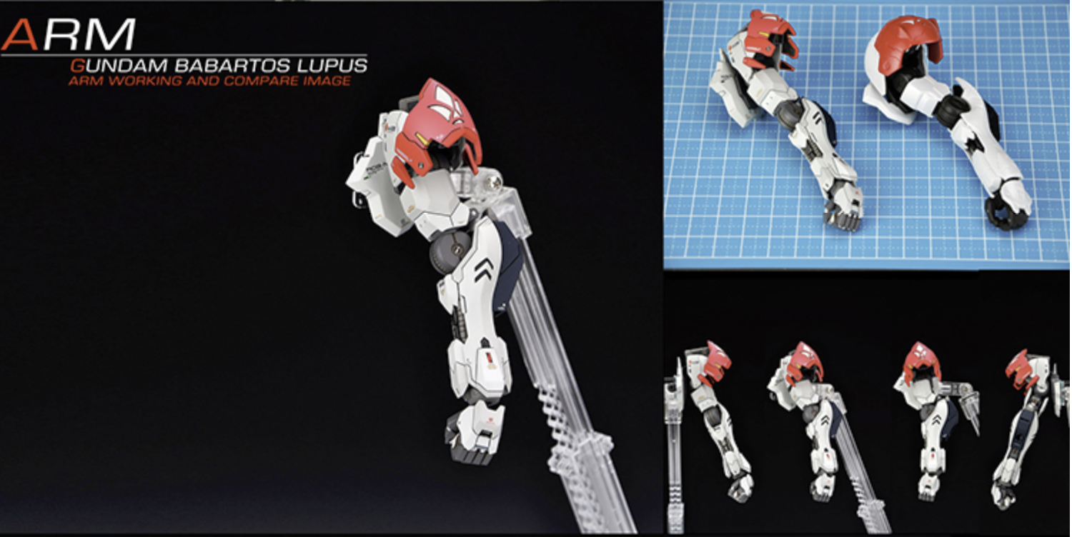 Extreme Squad 1/100 Gundam Barbatos Lupus Conversion Kit 
