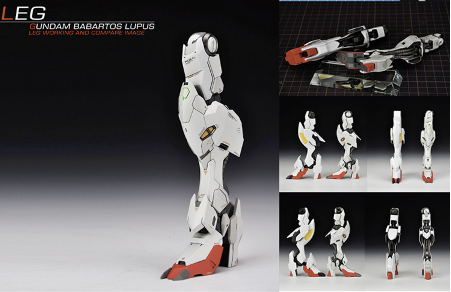 1100 Gundam Barbatos Lupus ver.EXS Conversion Kit 12