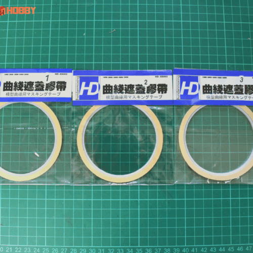 HD Model Precision Curved Masking Tape