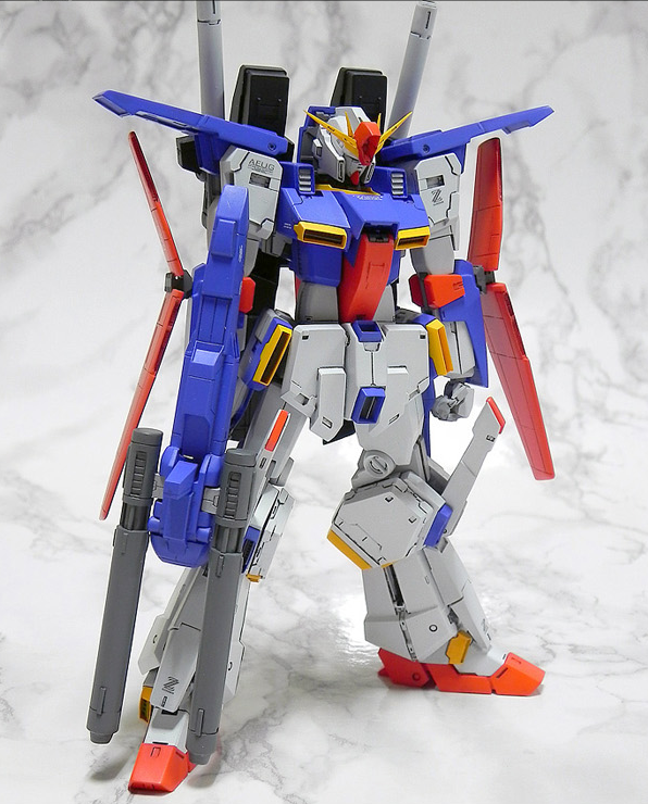 UC C3 2014 1/144 ZZ Gundam ver.RC Full Resin Kit
