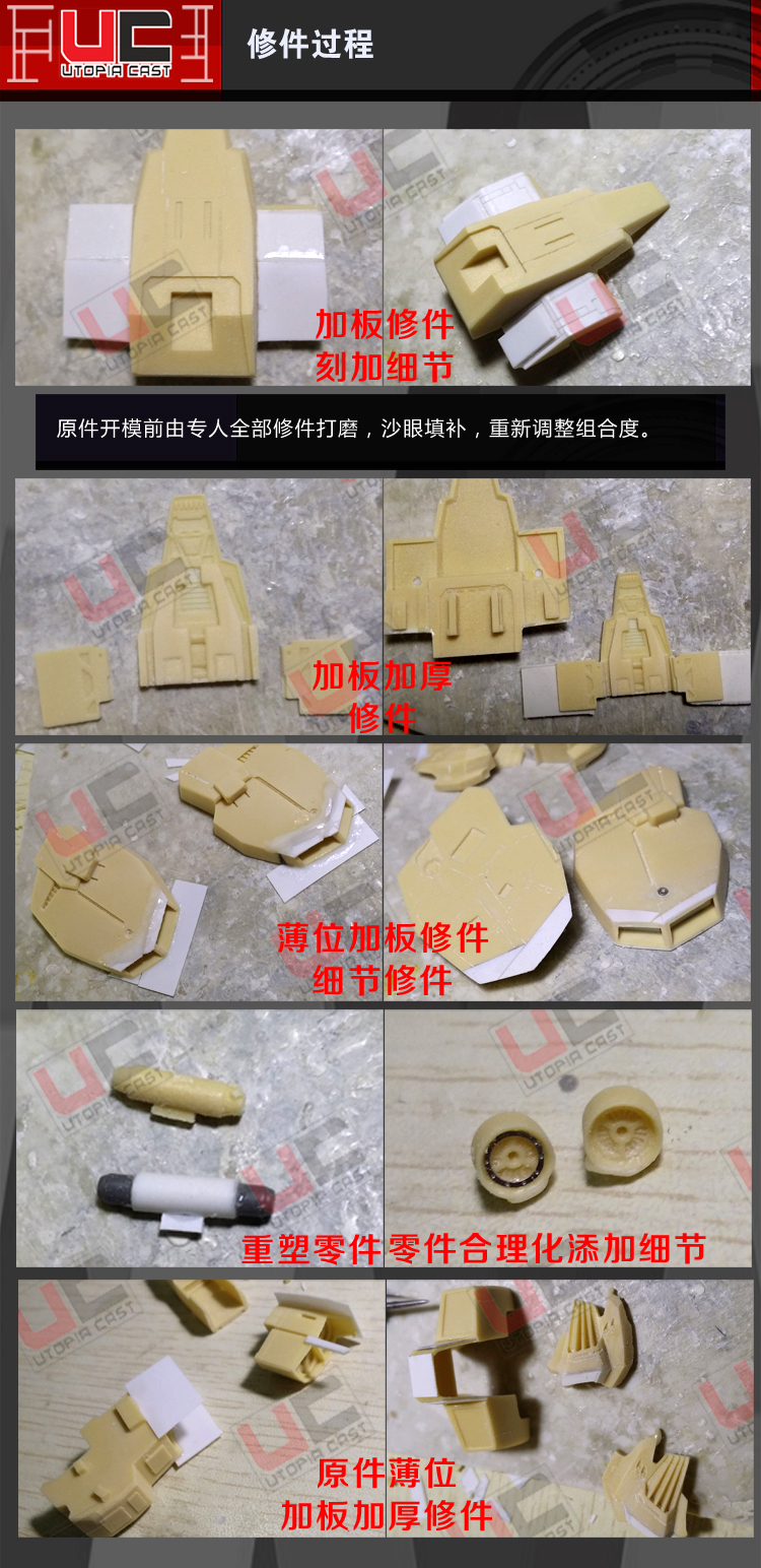 UC C32014 1144 S Gundam ver.RC Full Resin Kits 07