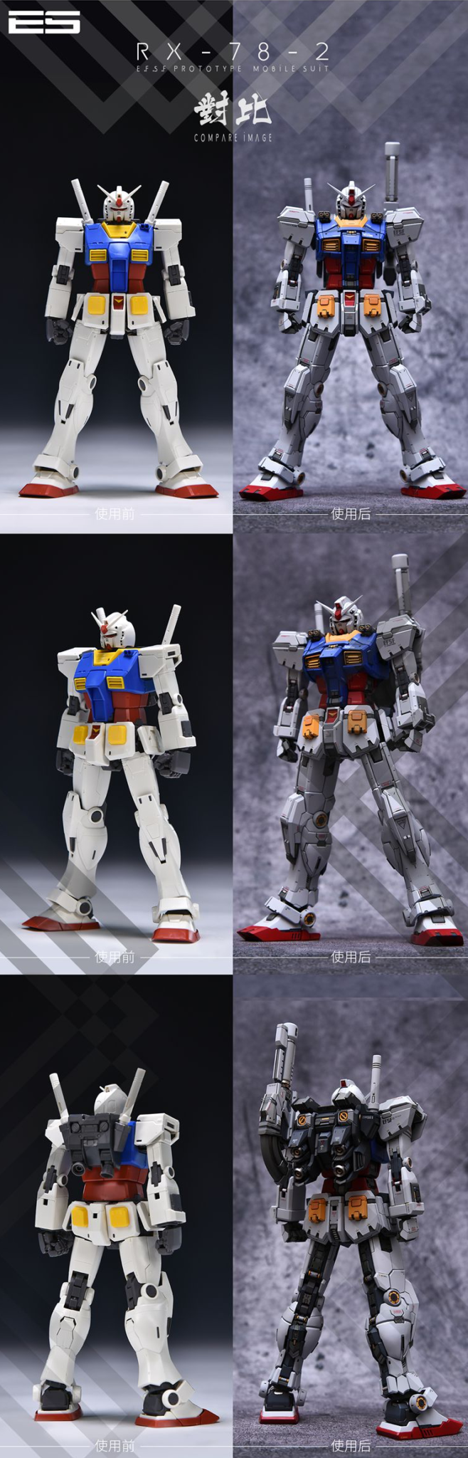 Infinite_Dimension RX78 Gundam cer.TheOrigin Conversion Kit