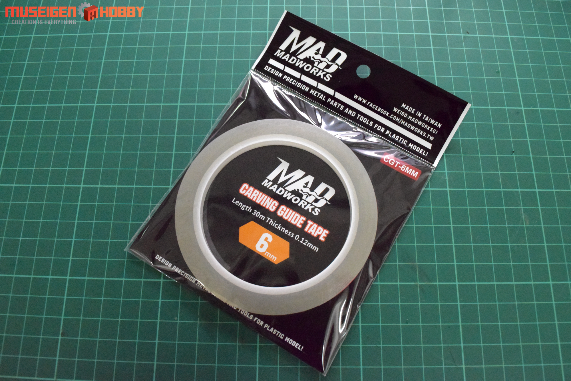 Madworks Transparent Carving Guide Tape
