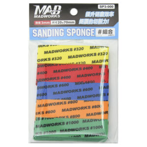 Madworks Sanding Sponge 3mm Combo Pack