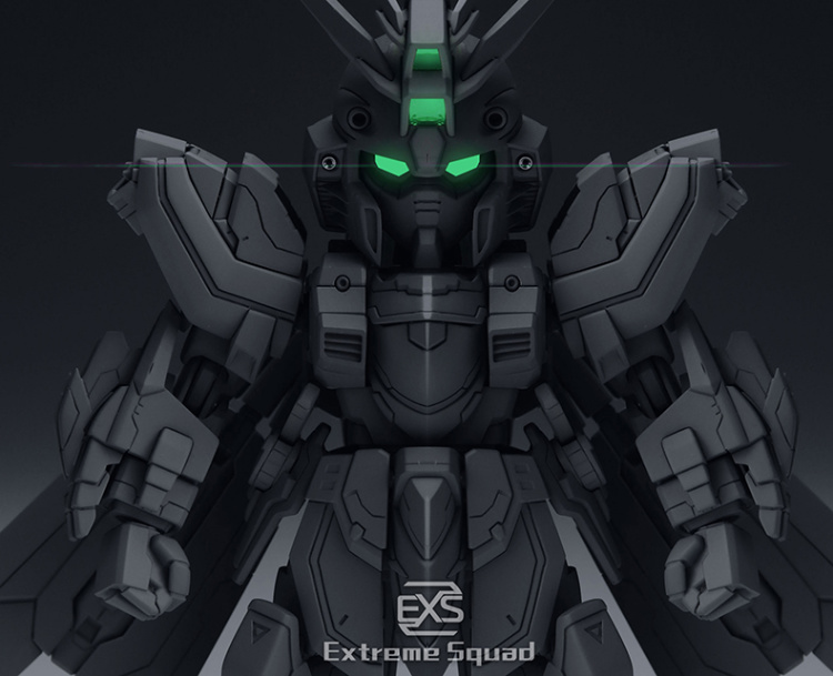 Extreme Squad SD God Gundam ver.EXS Full Resin Kit