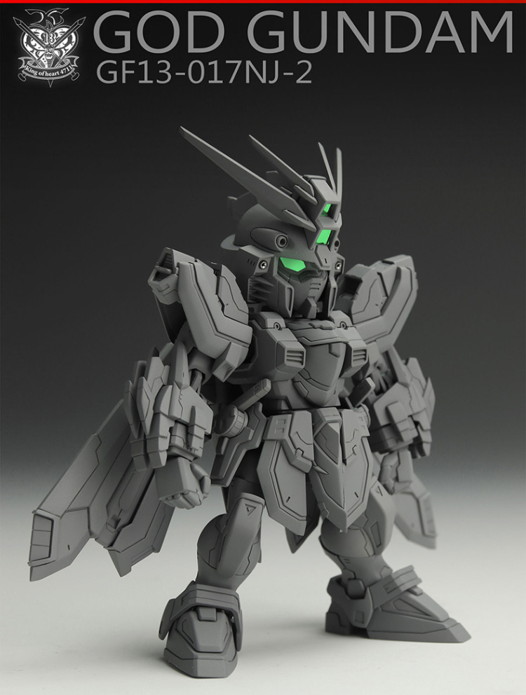 Extreme Squad SD God Gundam ver.EXS Full Resin Kit