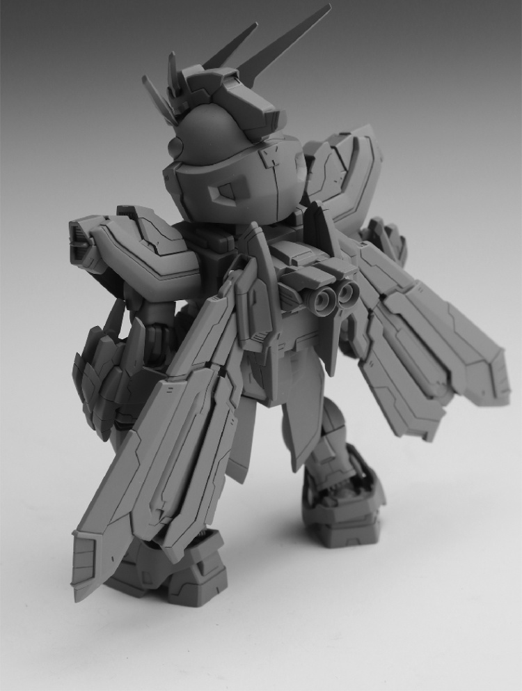 Extreme Squad SD God Gundam ver.EXS Full Resin Kit