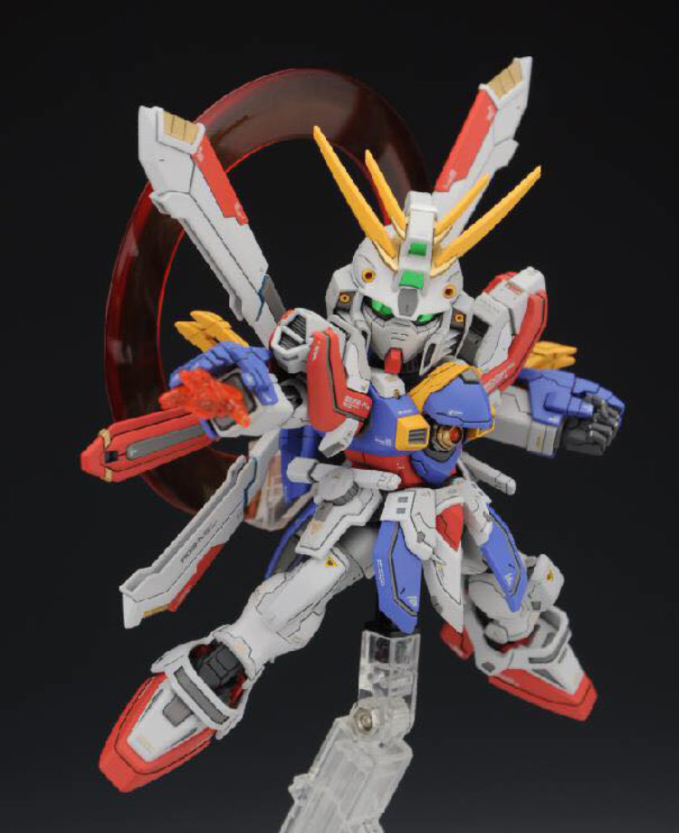 Extreme Squad SD God Gundam ver.EXS Full Resin Kit