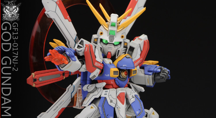 Extreme Squad SD God Gundam ver.EXS Full Resin Kit