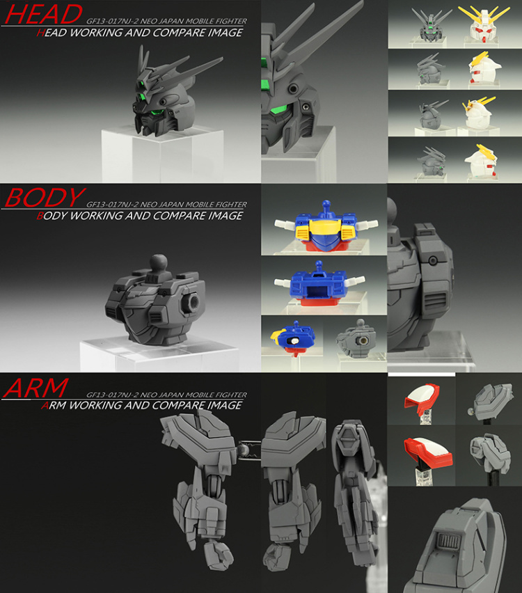 Extreme Squad SD God Gundam ver.EXS Full Resin Kit