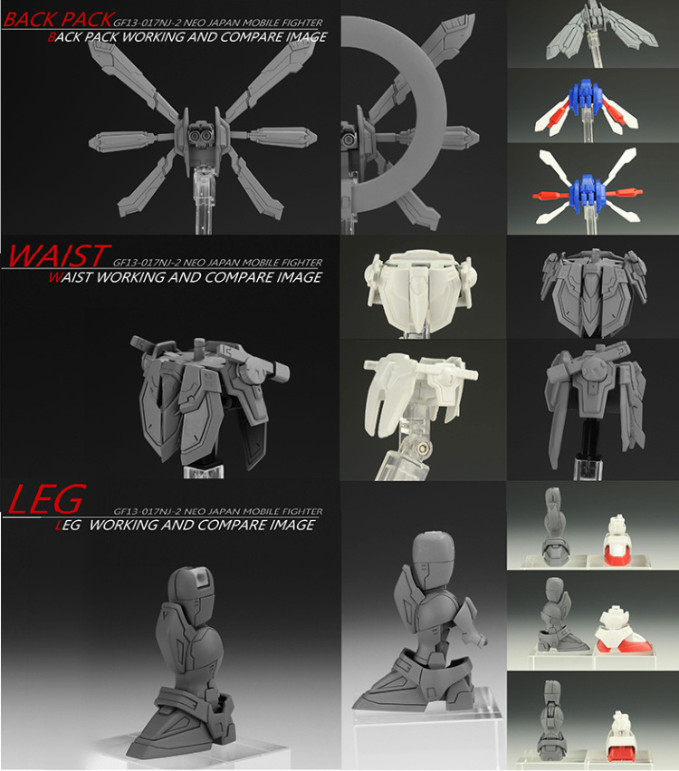 Extreme Squad SD God Gundam ver.EXS Full Resin Kit