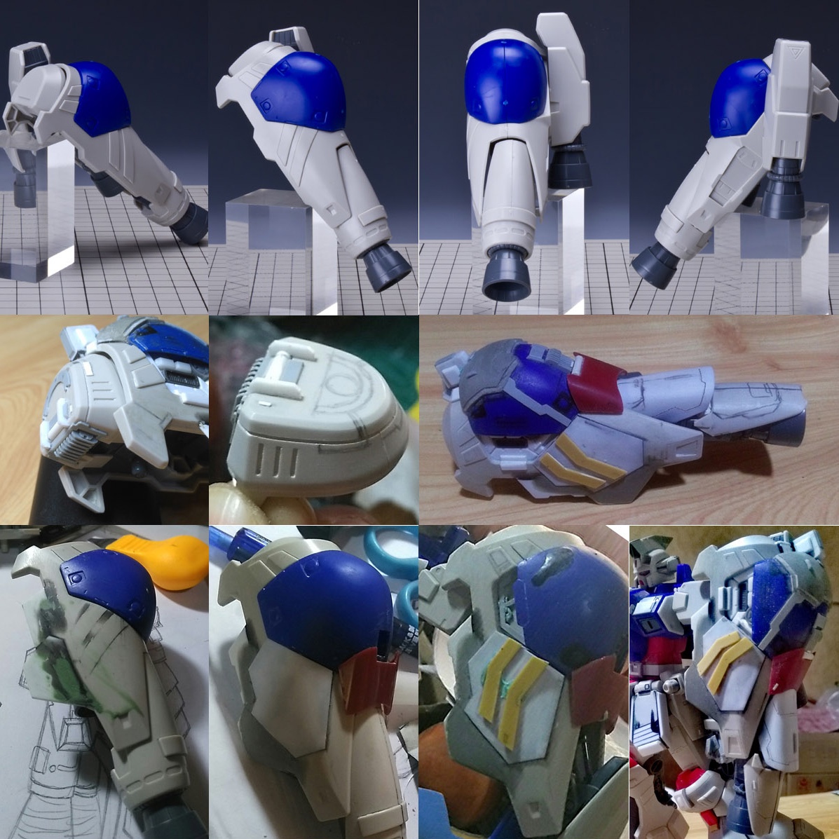 Industrial_Gear 1:100 RX-78 GP02A Gundam Physalis Conversion Kit
