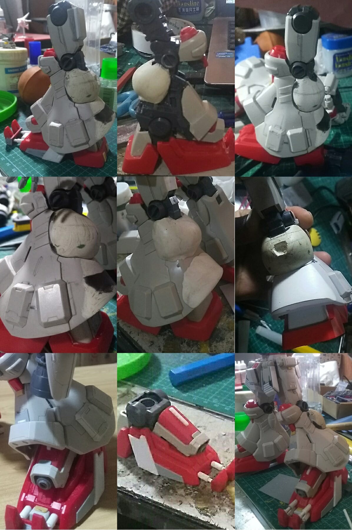 Industrial Gear 1100 RX 78 GP02A Gundam Physalis Conversion Kit 31