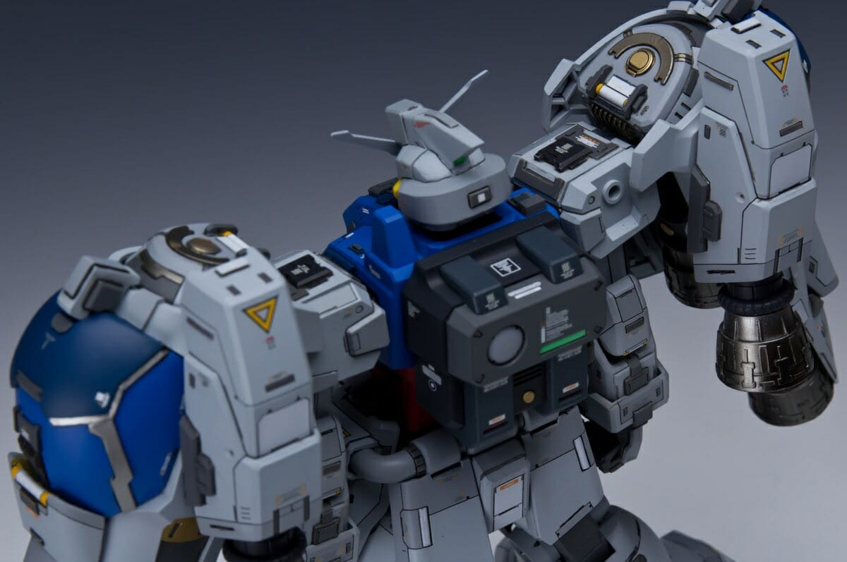 Gundam MG RX-78 GP02A PHYSALIS Industrial Gear Resin Conversion Kit 