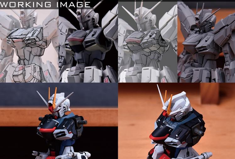Infinite_Dimension 1:100 Freedom Gundam Conversion Kit