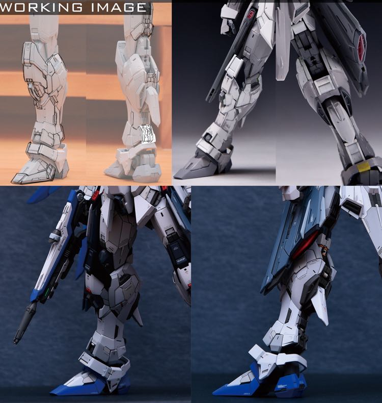 Infinite_Dimension 1:100 Freedom Gundam Conversion Kit