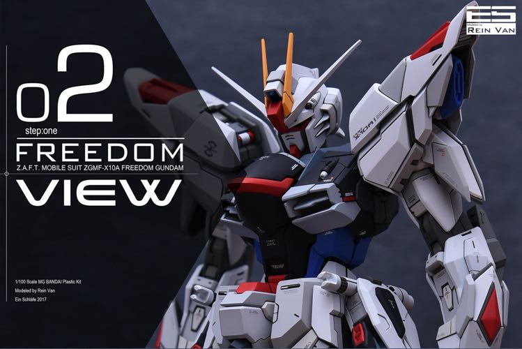 Infinite Dimension 1100 Freedom Gundam Conversion Kit 61