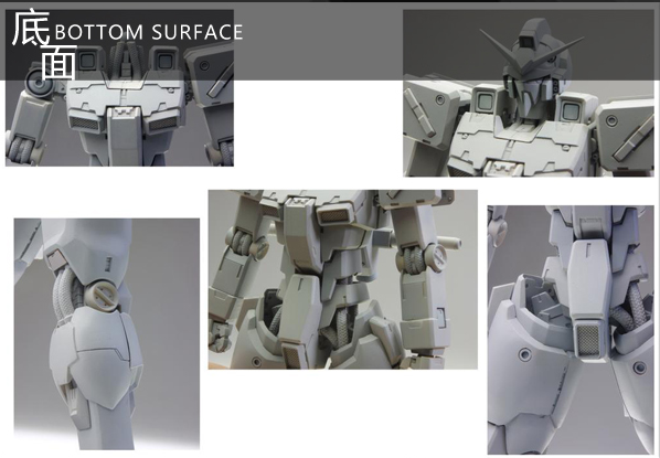 UC 1:144 Gundam Hidden Shadow Of G ver.Naoki Full Resin Kit