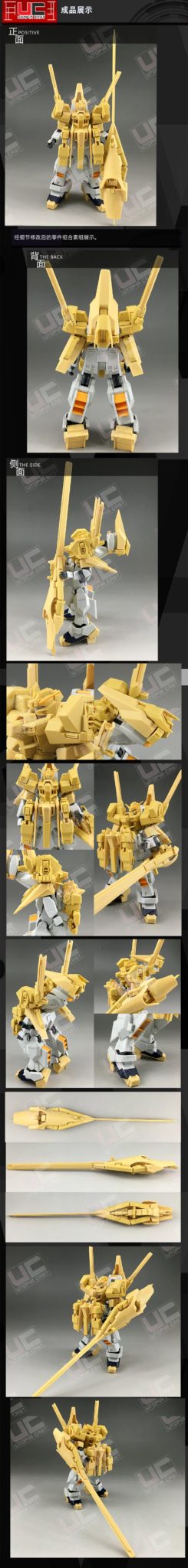 UC C3 1/144 AOZ RX-121-3C Gundam TR1 (Hazenthley) Conversion Kit