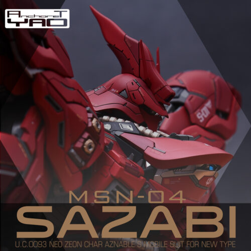 AnchoreT 1:100 Sazabi ver.Ka 1.0 Conversion Kit