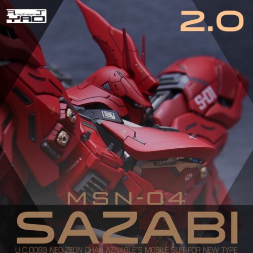 YJL x AnchoreT 1/100 MSN-04 Sazabi ver.Ka 2.0 Conversion Kit