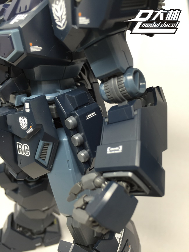 DL Model Water-Sliced Decals UC04 MG RGM-96X Jesta