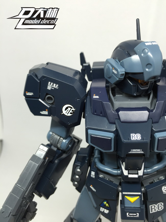 DL Model Water-Sliced Decals UC04 MG RGM-96X Jesta