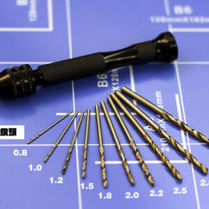 HD Model Pin Vise Hand Drill 0.3mm-3.4mm with Drill Bit Set