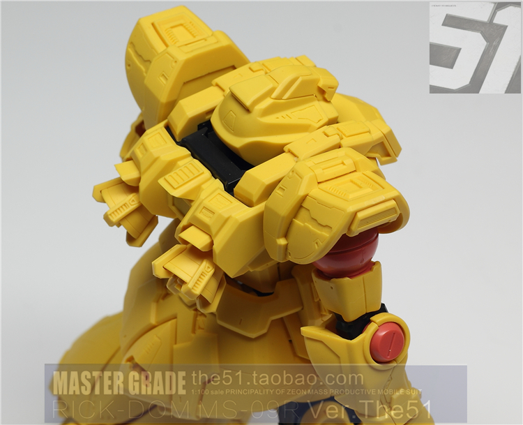 The 51 1:100 Rick Dom Conversion Kit