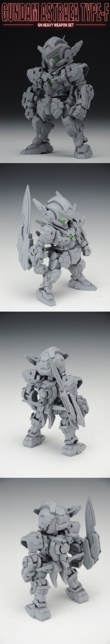 Extreme Squad SD Gundam Astraea Type-F Full Resin Kit