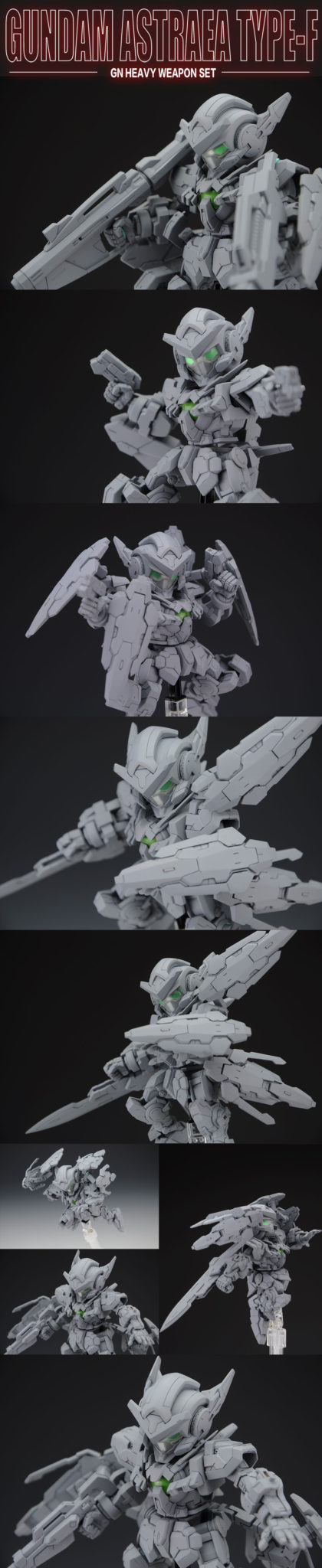 Extreme Squad SD Gundam Astraea Type-F Full Resin Kit