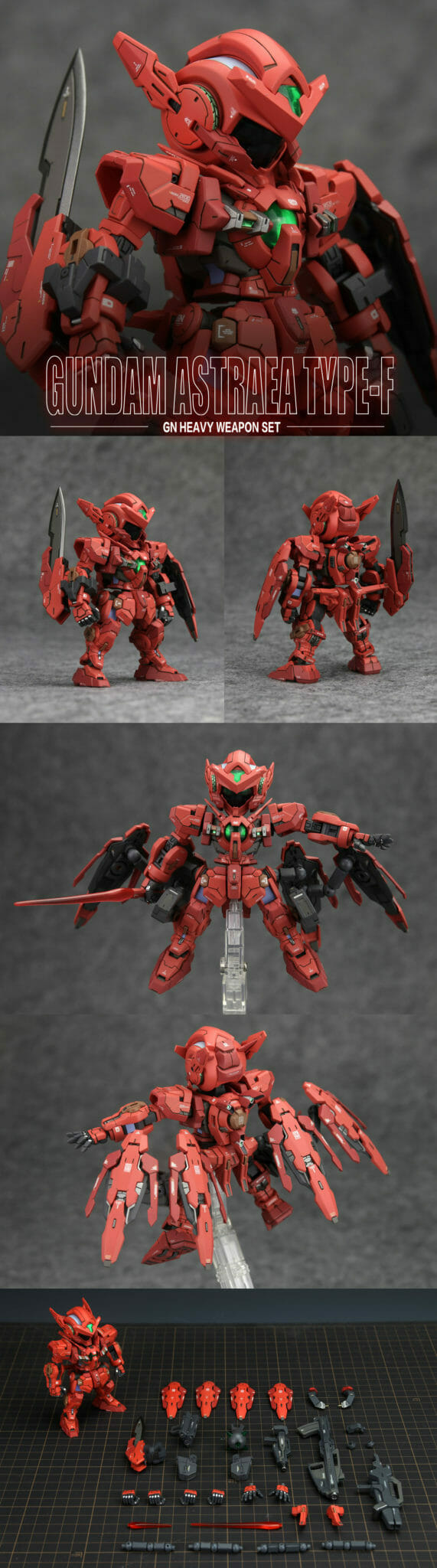 Extreme Squad SD Gundam Astraea Type-F Full Resin Kit