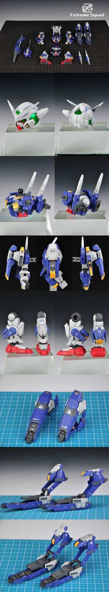 Extreme Squad SD Gundam Avalanche Exia Full Resin Kit