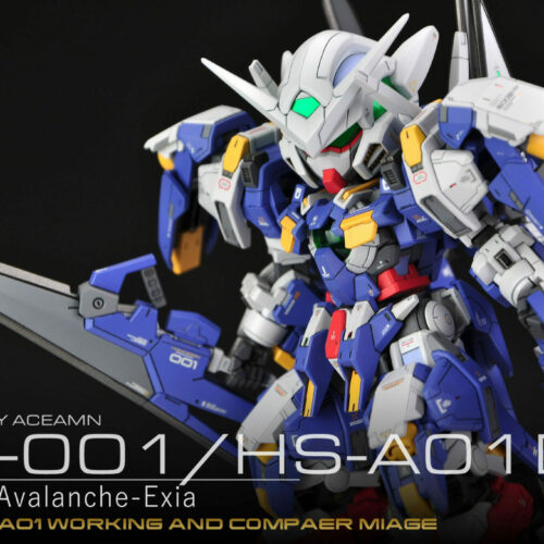 Extreme Squad SD Gundam Avalanche Exia Full Resin Kit