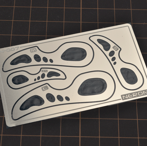 Neron Curve Stencil : Curve Ruler 007