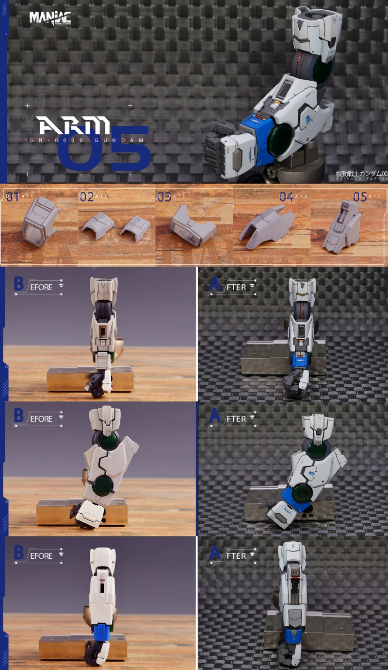 Maniac Studio 1:60 00 Gundam Conversion Kit