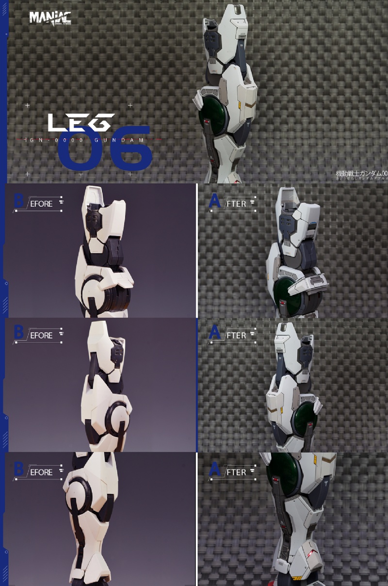Maniac Studio 1:60 00 Gundam Conversion Kit