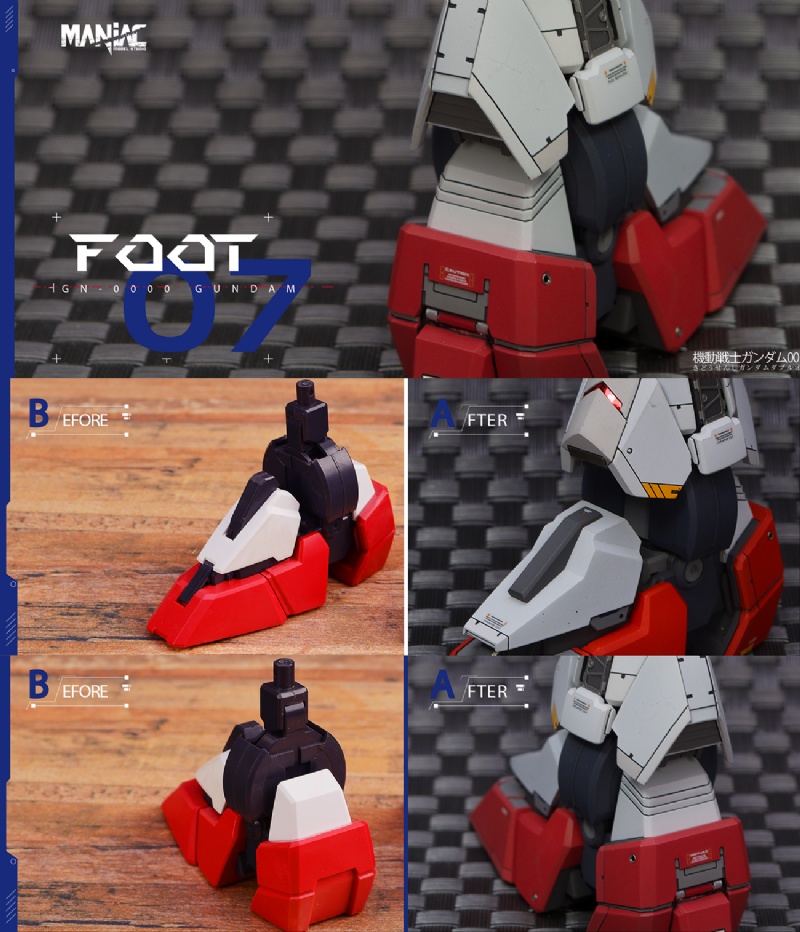 Maniac Studio 1:60 00 Gundam Conversion Kit