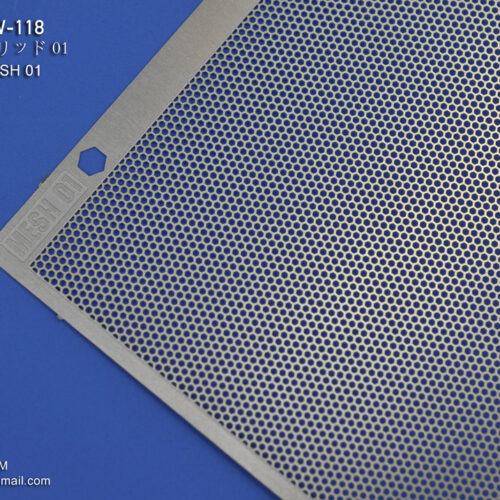 钢魂Steel Spirit AW-118 Detail Up Mesh 01 Hexagon Type