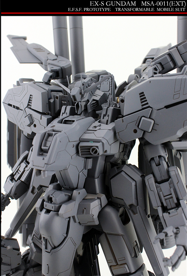 MFZ Design Studio 1:100 EX-S Gundam Conversion Kit