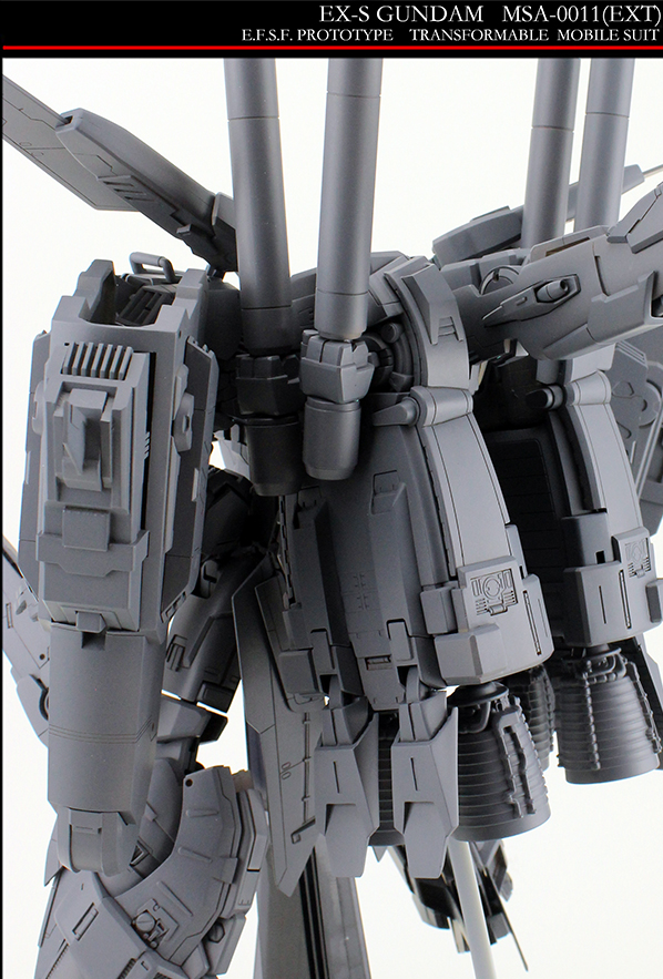 MFZ Design Studio 1:100 EX-S Gundam Conversion Kit