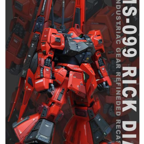 Recast 1:100 Rick-Dias ver.Industriac Gear instruction Manual_
