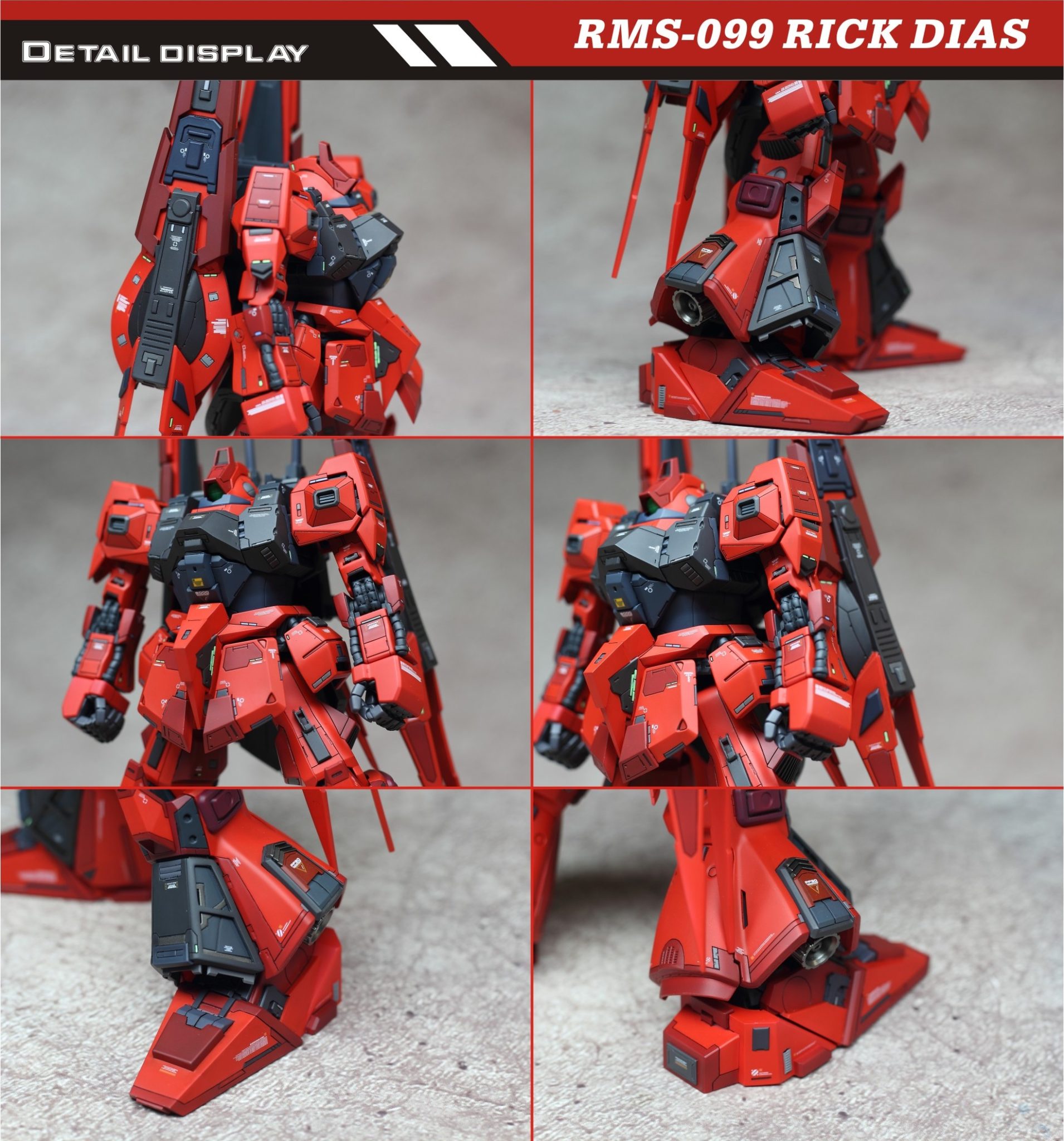 Recast 1/100 Rick-Dias ver. Industriac Gear Conversion Kit