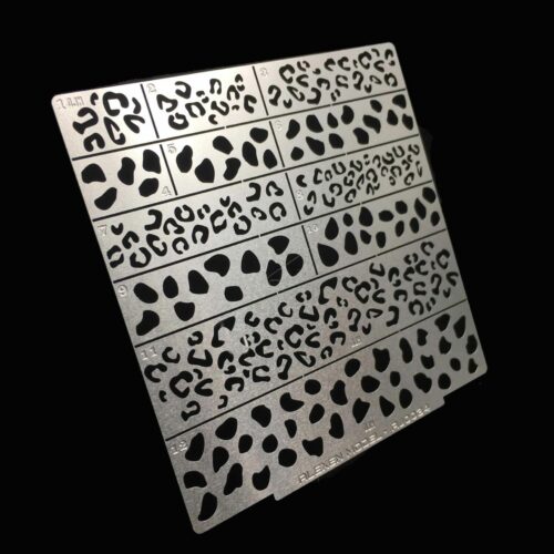 Alexen Model AJ0034 Jaguar Camouflage Airbrush Template