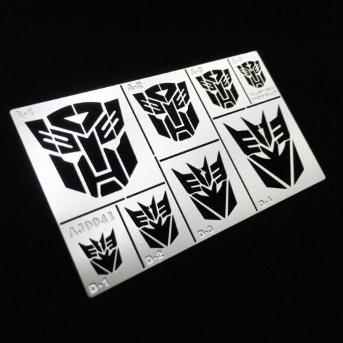 Alexen Model AJ0041 Transformer Logo Airbrush Template