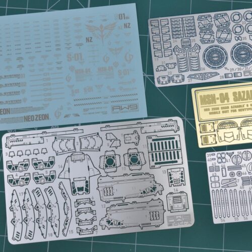AW9 S-04A RG 1/144 Sazabi Details Upgrade Photo Etch Set