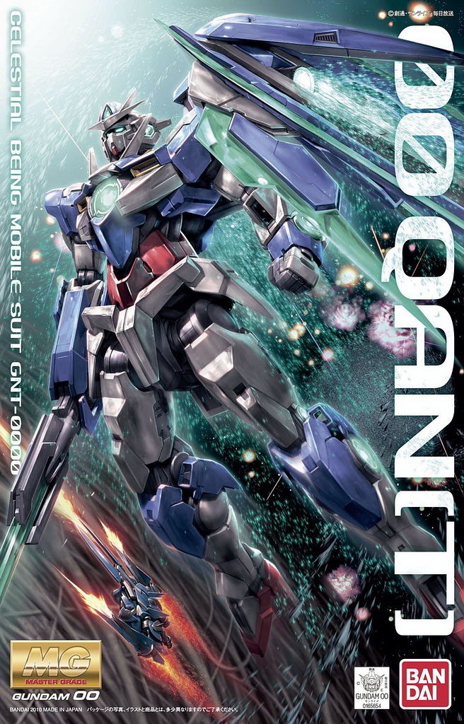Bandai MG 1:100 Gundam 00 Qan[T]