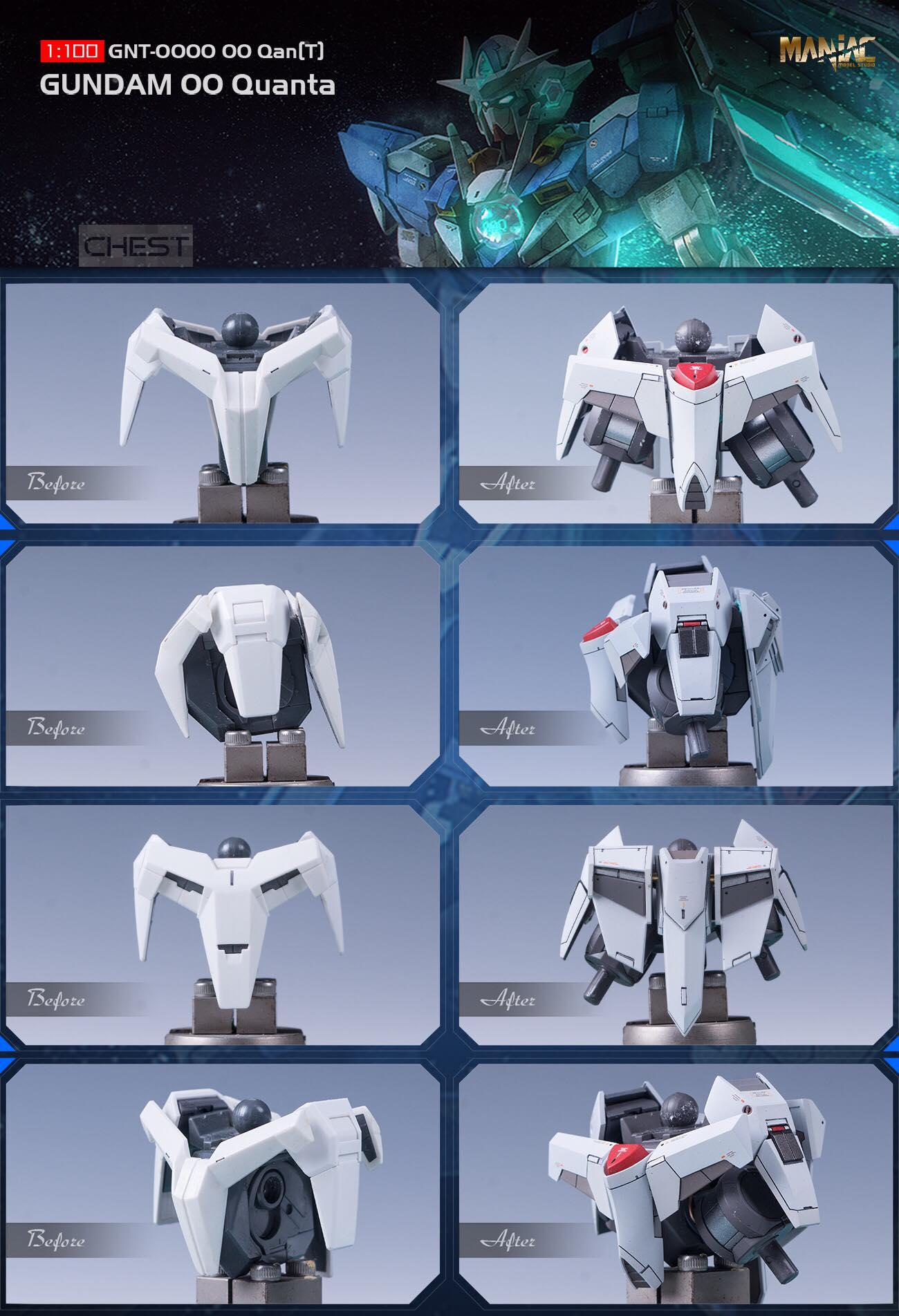 Maniac Studio 1/100 Gundam 00 Qan [T] Conversion Kit